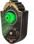 Halloween Decoration,Halloween Doorbell, One Eyed Doorbell with Spooky Sounds,Props for Haunted House Party Decor