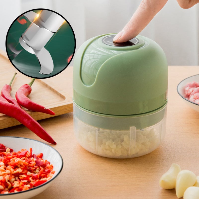 💯🔥USB Rechargebale Electric Garlic Grinder