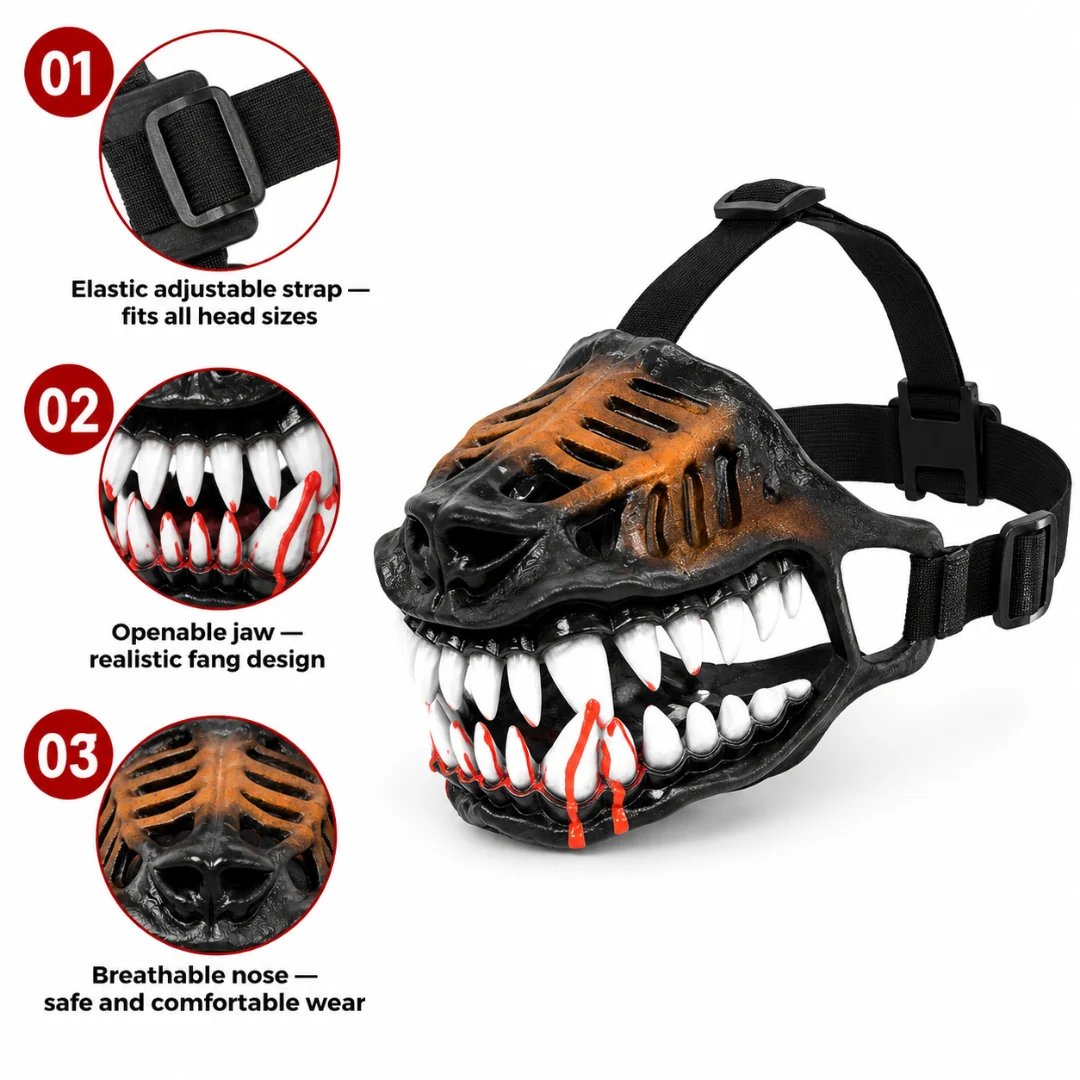 🎃 EARLY HALLOWEEN 49% OFF🔥🐶Hell Hound Monster Muzzle👿