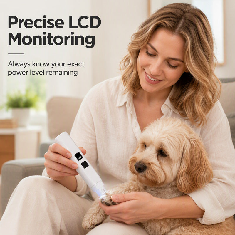 🐱Last Day Promotion 49% OFF🐕Electric Pet Nail Grinder with LED Power Display