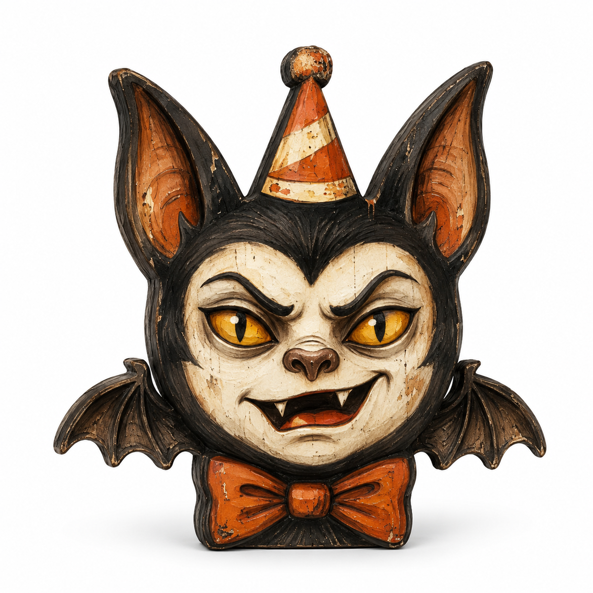 Vintage Halloween Character Wooden Tabletop Decor